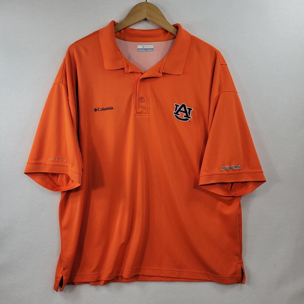Auburn University Columbia PFG Vented Polo Size XXL